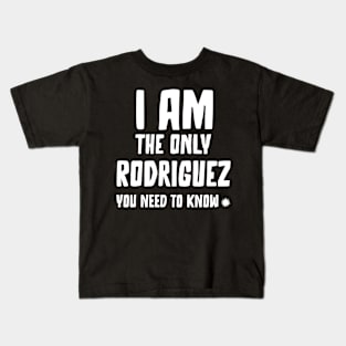 Ultimate Rodriguez Statement Kids T-Shirt